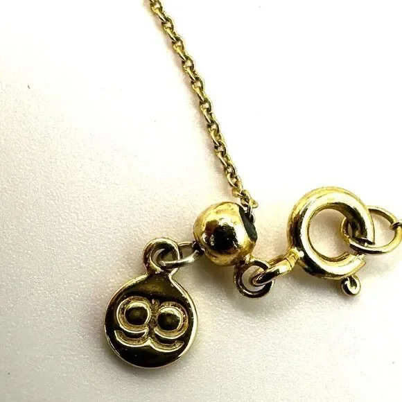 Gorjana 18k gold plated libra opalite coin necklace - Picture 6 of 11